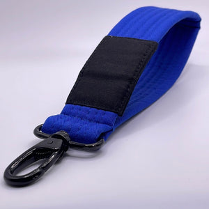 Blue Belt Ranked BJJ keychain